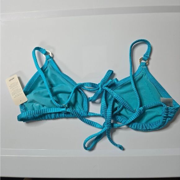 Aerie Triangle Bikini Top Large - Picture 4 of 5